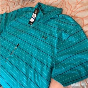 Under Armour - Teal Polo NWT